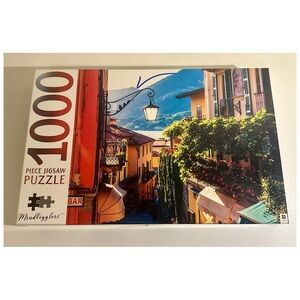 Mindbogglers 1000 Piece Jigsaw Puzzle Lake Como Lombardy Italy Complete